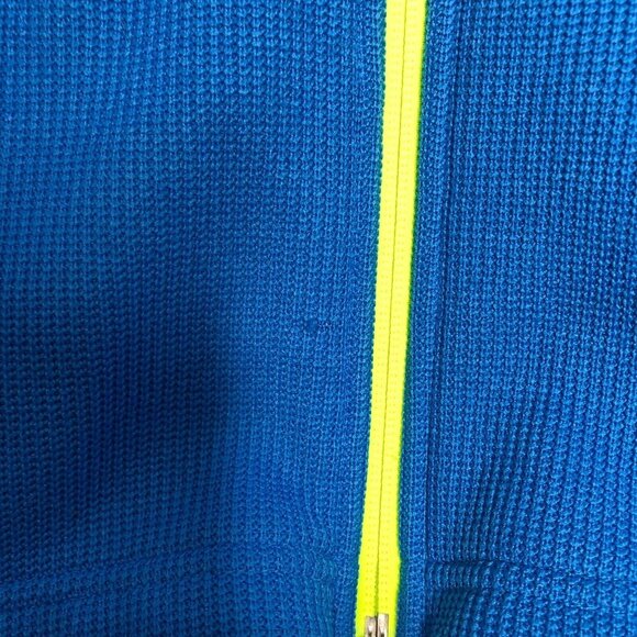 Spyder Boys Raider Sweater M 10/12 Blue Black Full Zip Pockets Jacket Outerwear - Picture 4 of 10